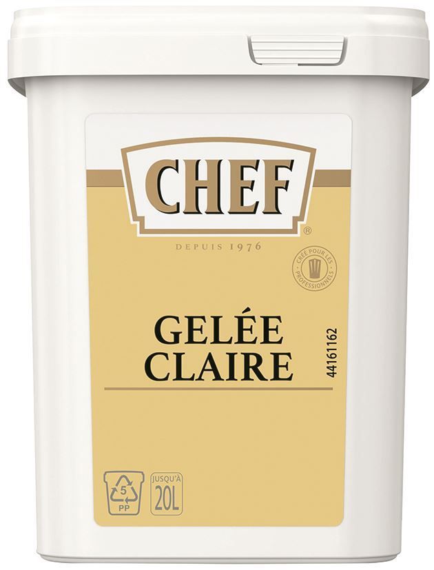 Gelée claire déshydratée - CHEF® - Boite de 1 kg