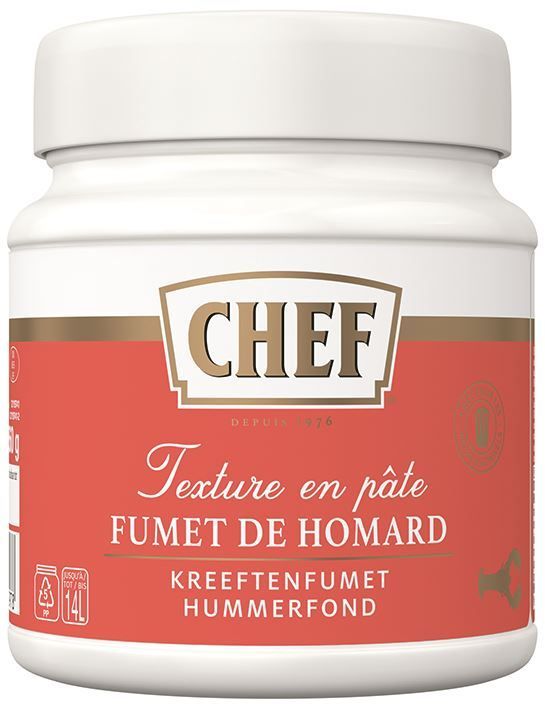 Fumet de homard Premium en pâte - CHEF® - Pots de 560 g