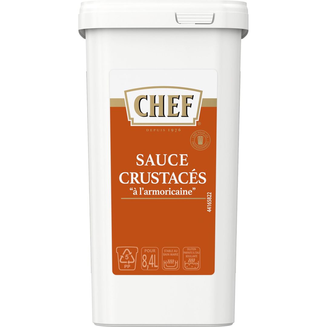 Sauce crustacés à l'armoricaine déshydratée - CHEF ® - Boite de