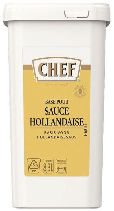 Sauce hollandaise déshydratée - CHEF® - Boite de 850 g