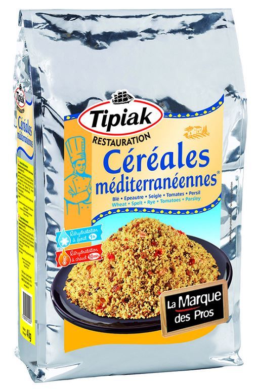 Céréales méditerranéennes® - TIPIAK® RESTAURATION - Sac de 4 kg