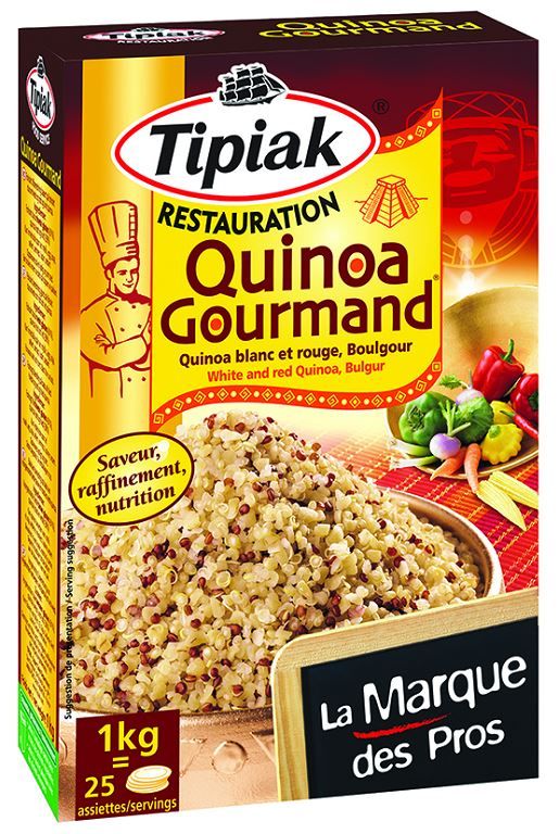 Lot 6x Trio de quinoa BIO - Grain de Frais - paquet 400g