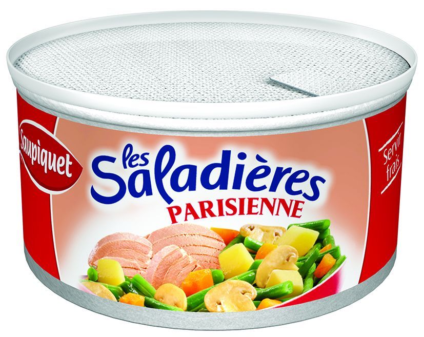 Saladière parisienne - SAUPIQUET - Carton de 24 boites