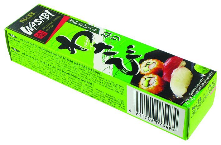 Wasabi en pâte - S&B - Unité de 43 g