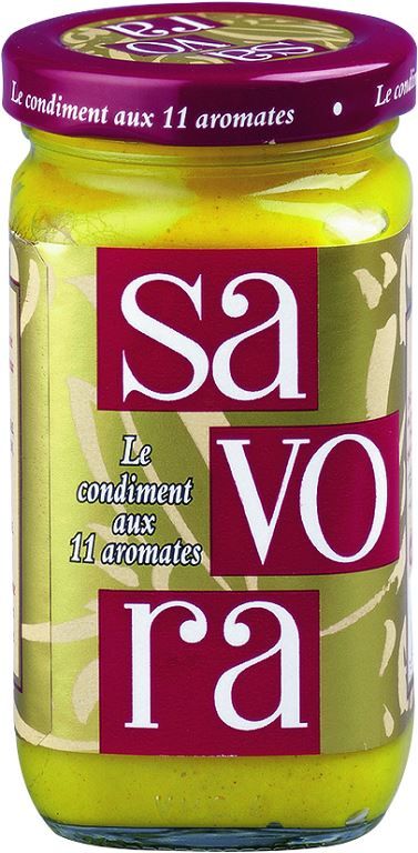 Moutarde Savora - AMORA - Pot de 400 ml