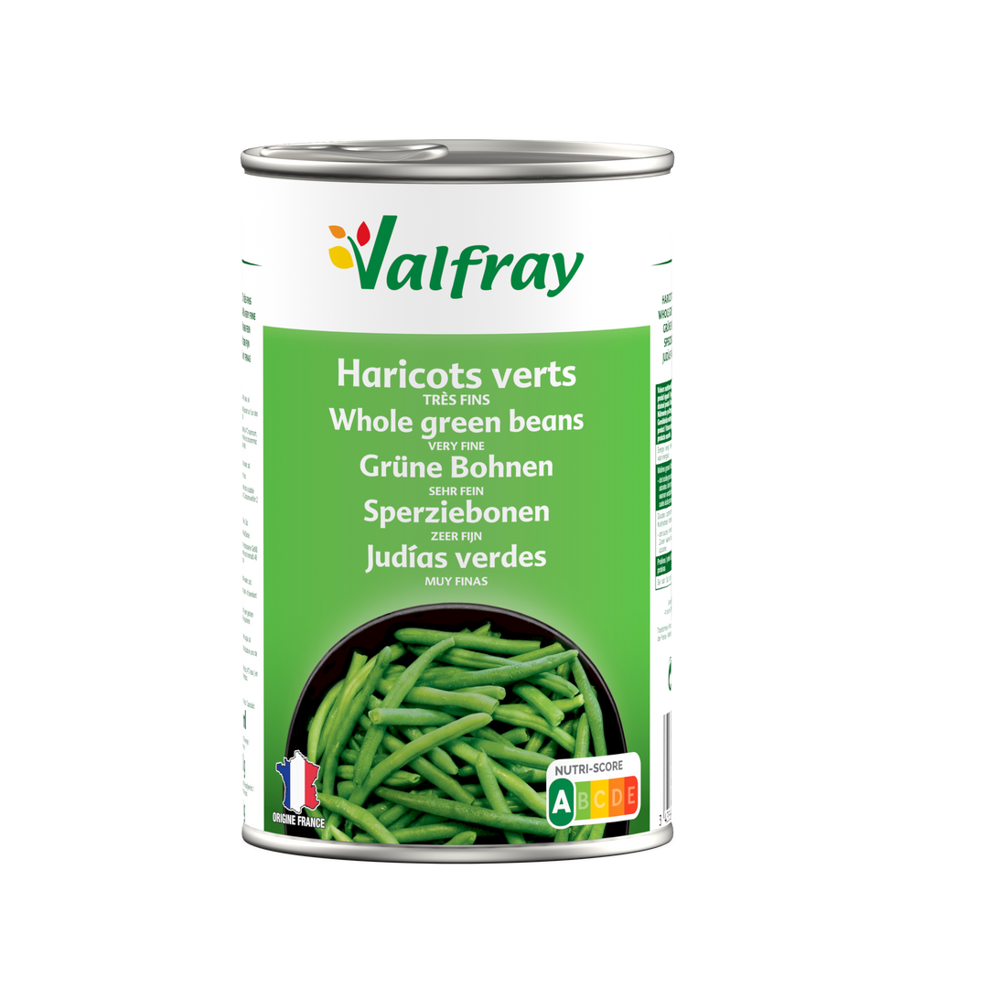 Haricots verts très fins CE2 - VALFRAY - Boite 5/1