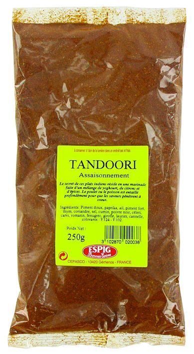 Tandoori - SPIGOL CEPASCO - Sachet de 250 g