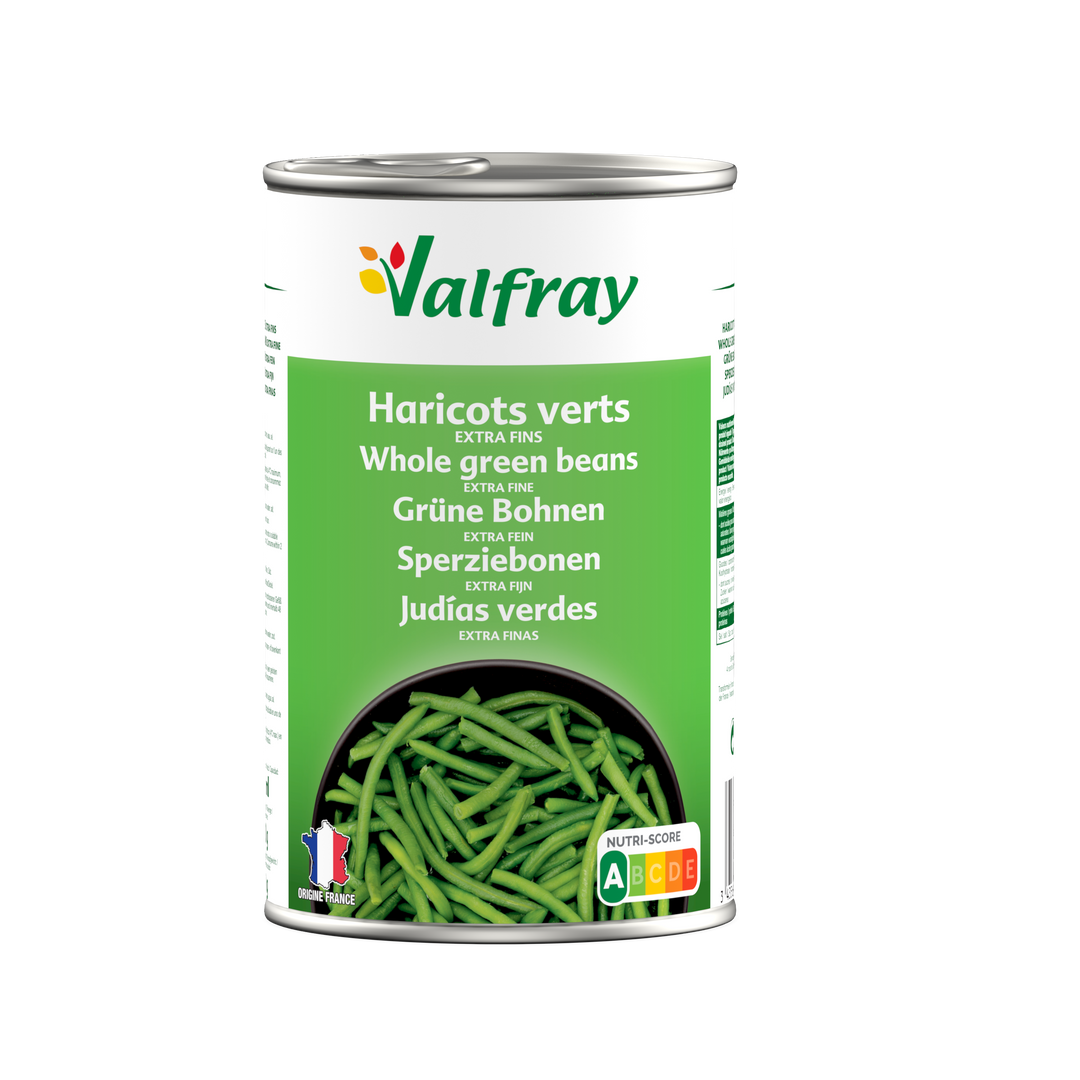 Haricots verts extra fins CE2 - VALFRAY - Boite 5/1
