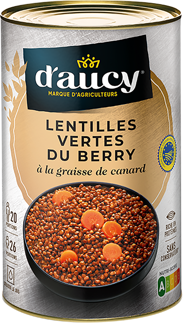 Lentilles vertes du Berry