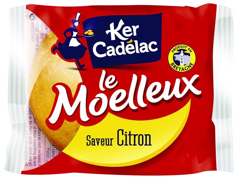 Le Moelleux au citron - KER CADELAC - Carton de 100 sachets