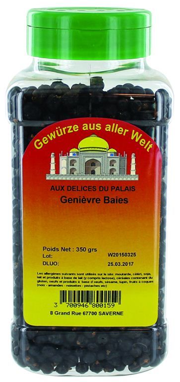 Baies de genièvre - DELICES DU PALAIS - Pot de 350 g