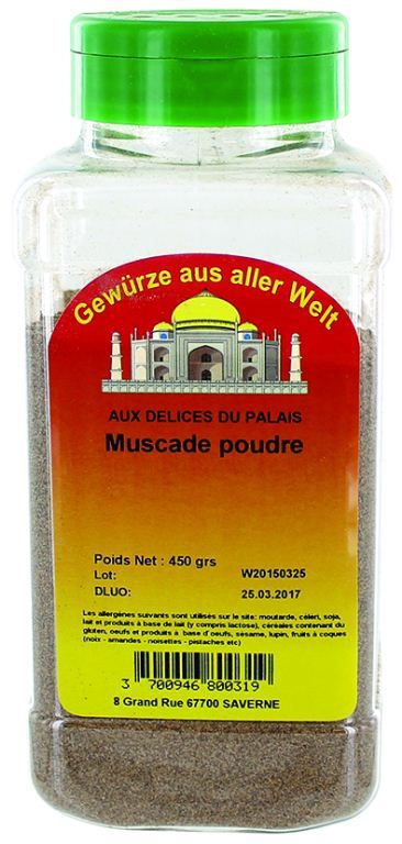 Muscade poudre - Pot 450g