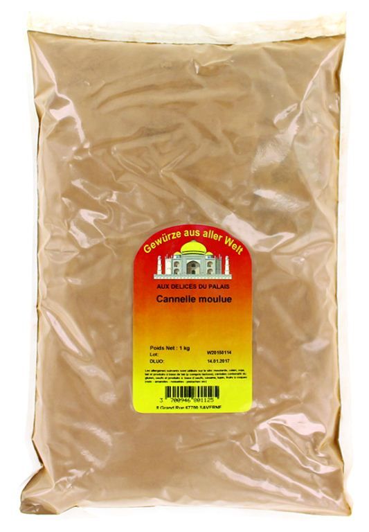 Cannelle moulue - DELICES DU PALAIS - Sachet de 1 kg