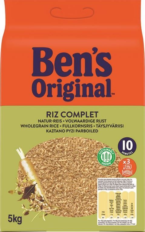 Riz complet - BEN'S ORIGINAL - Sac de 5 kg