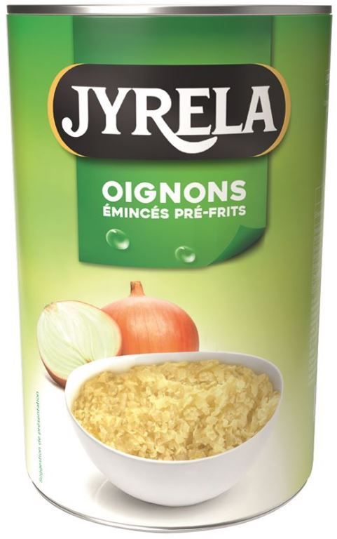 Oignons préfrits émincés - JYRELA - Boite 5/1