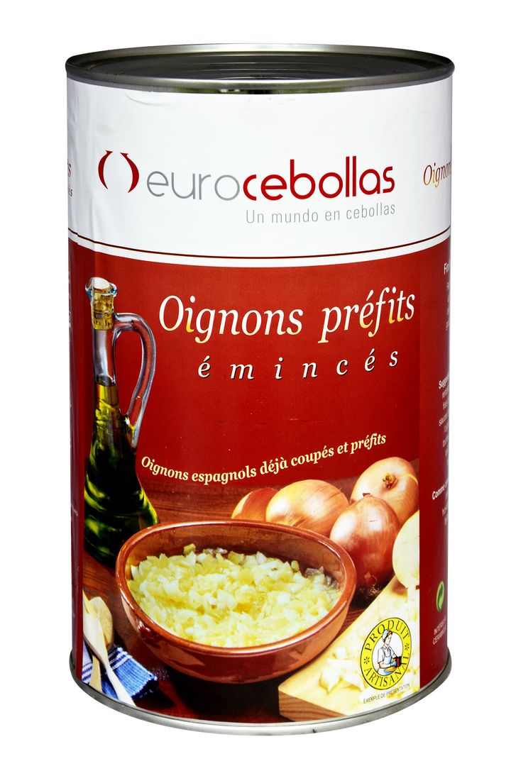 Oignons préfrits émincés - JYRELA - Boite 5/1