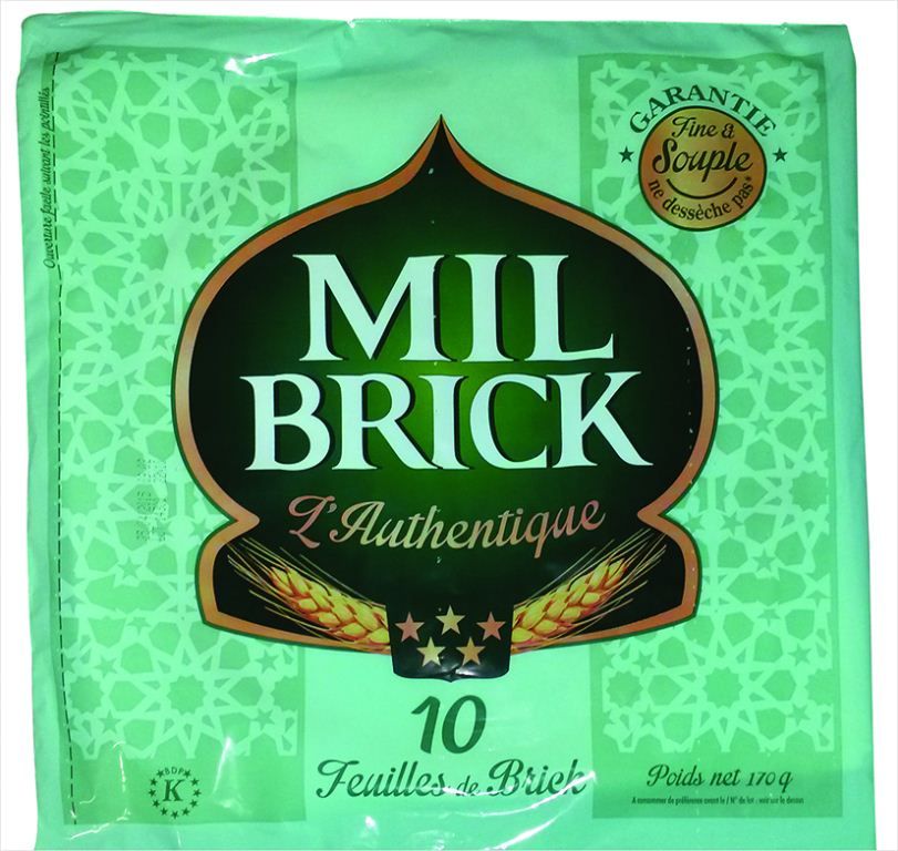 Feuilles de brick - MIL BRICK - Sachet de 10 feuilles