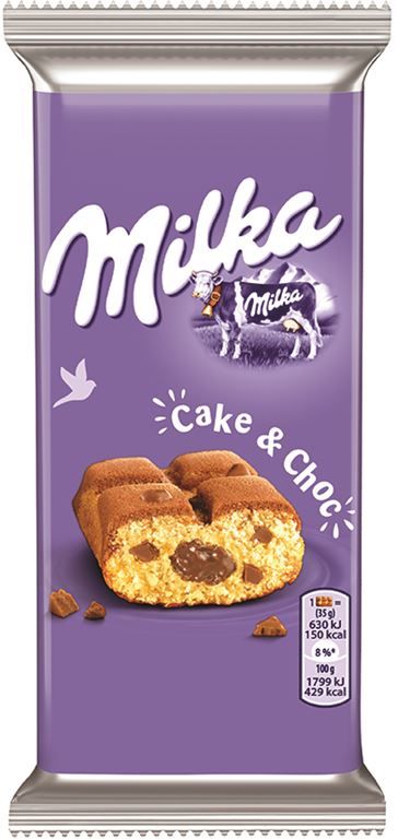 Cake & Choc - MILKA - Carton de 24 sachets