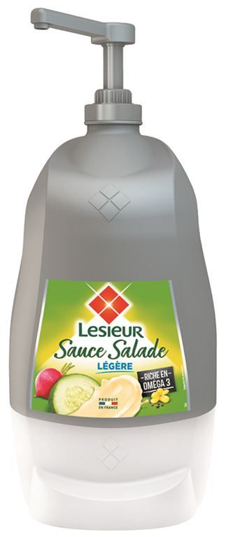 Sauce salade légère avec distributeur - LESIEUR - Distributeur de 5 L