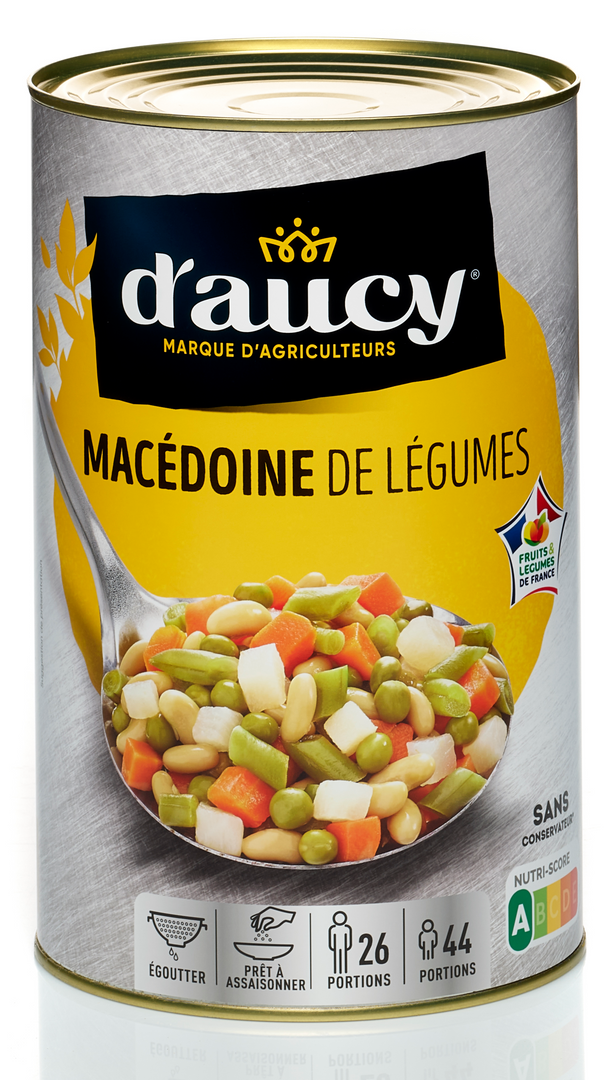 Macédoine de légumes - D'AUCY - Boite 5/1