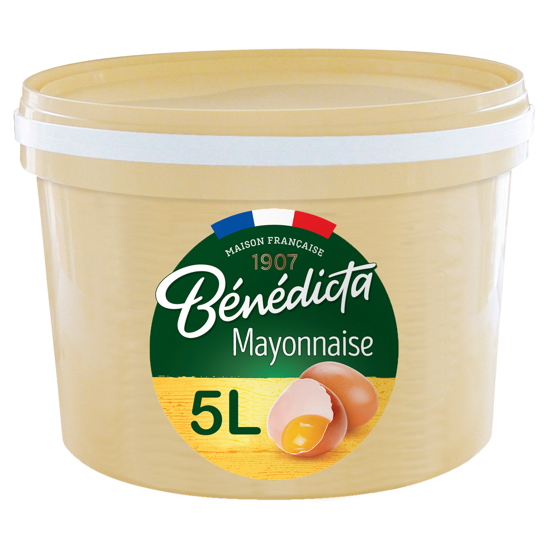 Mayonnaise - BENEDICTA - Seau de 5 L