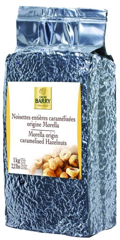 Noisettes caramélisées entières - BARRY - Sachet de 1 kg