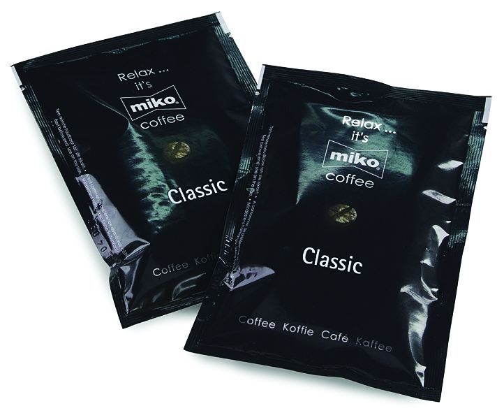 Café prédosé 70% arabica 30% robusta Classic - MIKO - Carton de 50 doses