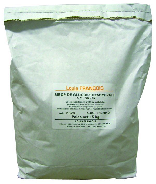 Sirop de glucose déshydraté - LOUIS FRANCOIS - Sac de 5 kg