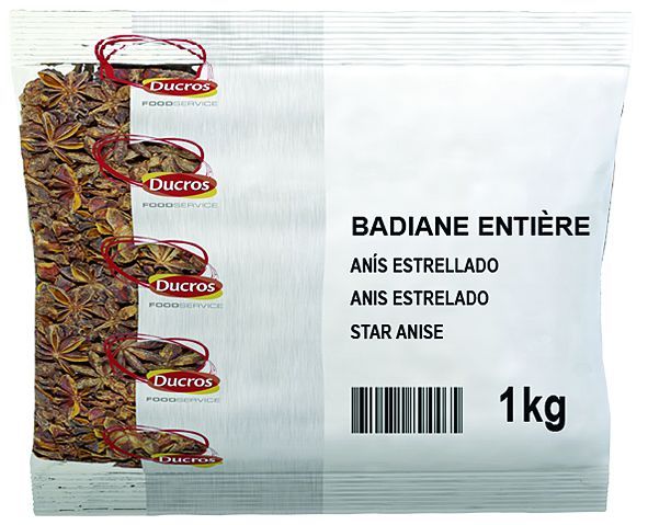 Badiane entière - DUCROS - Sachet de 1 kg