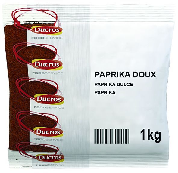 Paprika doux moulu - DUCROS - Sachet de 1 kg