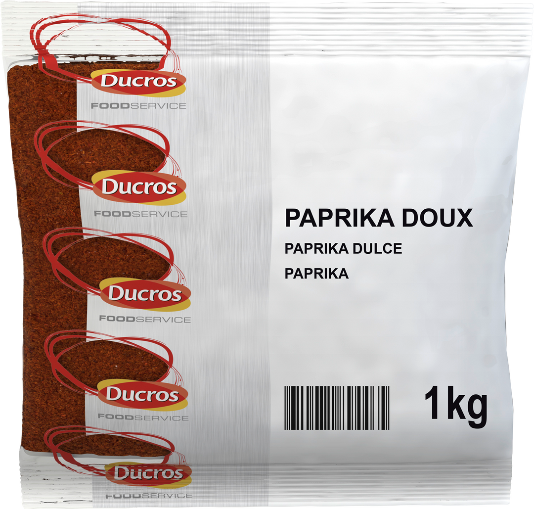 Paprika doux moulu - DUCROS - Sachet de 1 kg