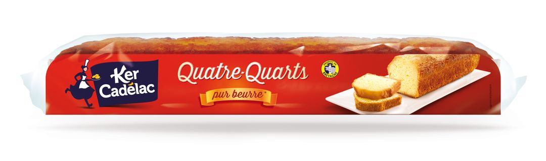 Quatre-quarts pur beurre - KER CADELAC - Carton de 8 unités