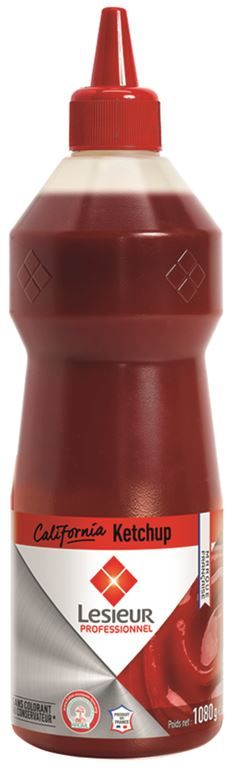 Ketchup California - LESIEUR - Flacon de 970 ml