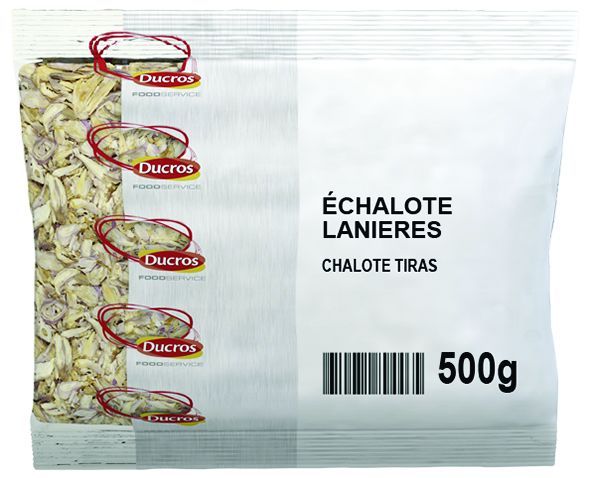 Échalote en lanières - DUCROS - Sachet de 500 g