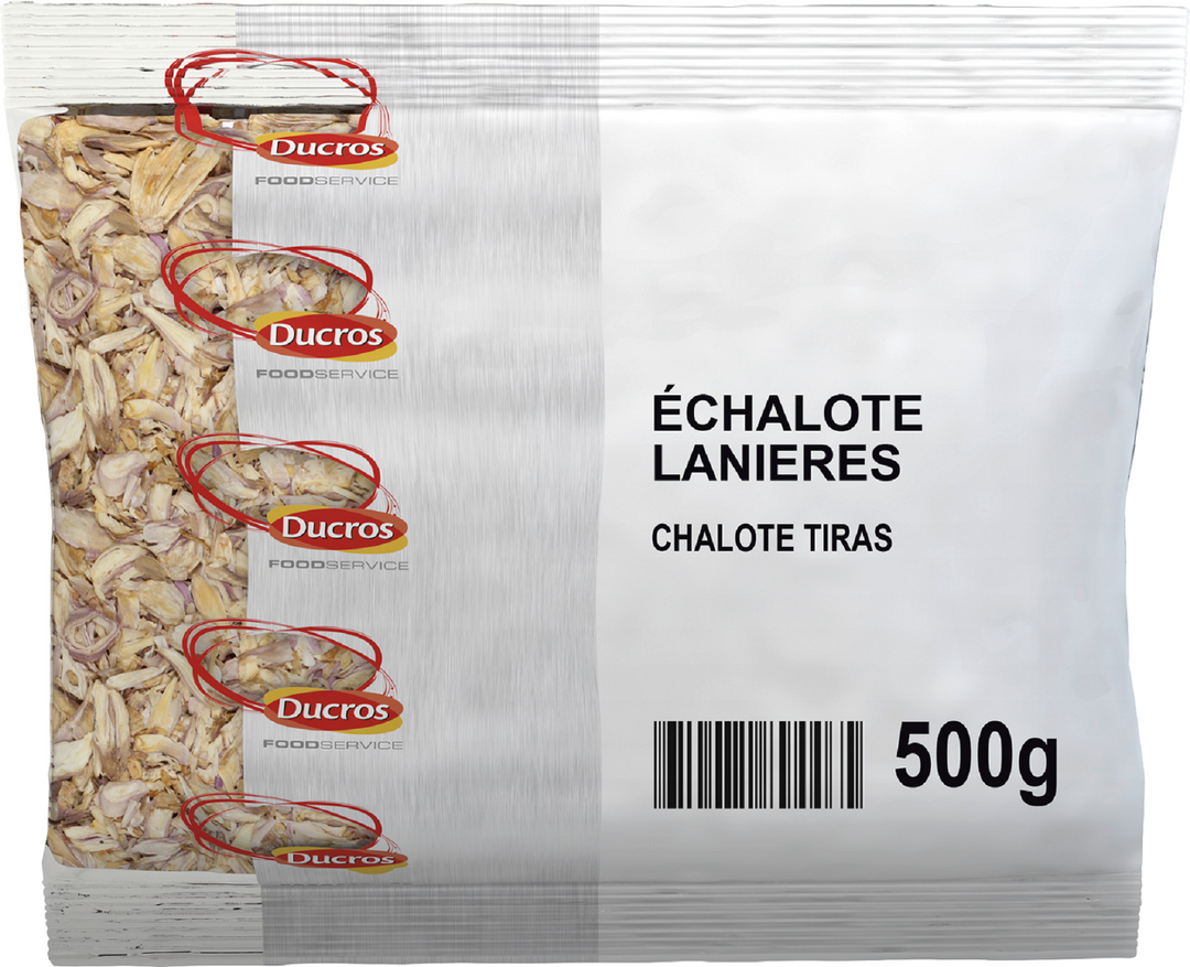 Échalote en lanières - DUCROS - Sachet de 500 g