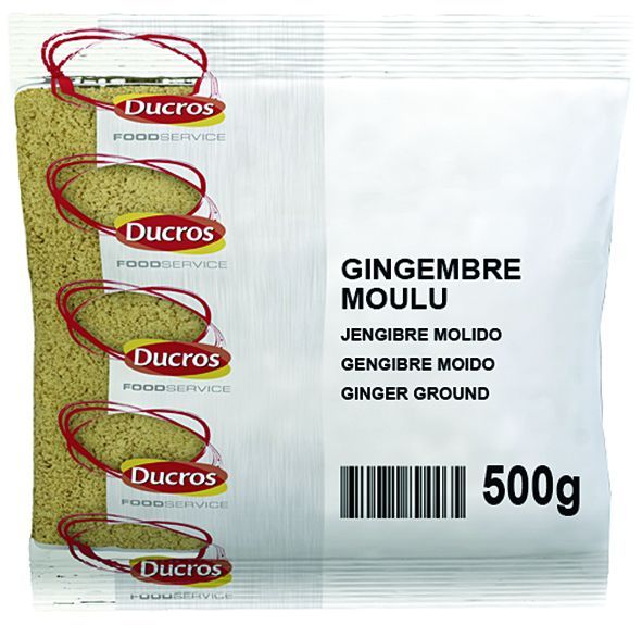 Gingembre moulu - DUCROS - Sachet de 500 g