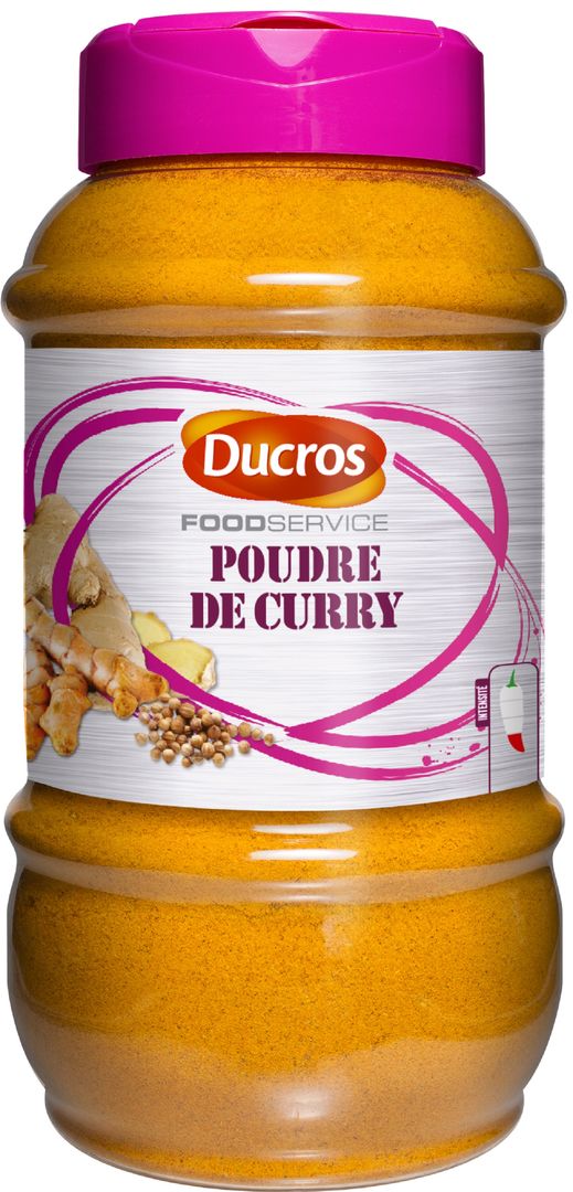 Curry  sans sel ajouté - DUCROS - Pot de 440 g