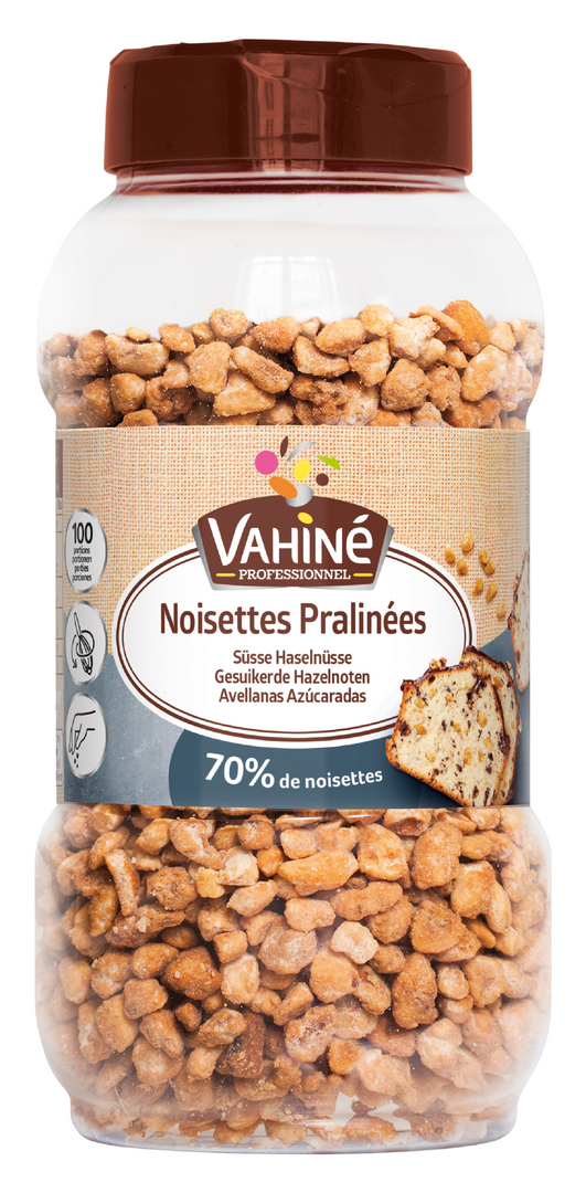 Noisettes pralinées - VAHINE - Boite de 440 g