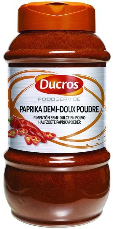 Paprika demi-doux moulu - DUCROS - Pot de 425 g