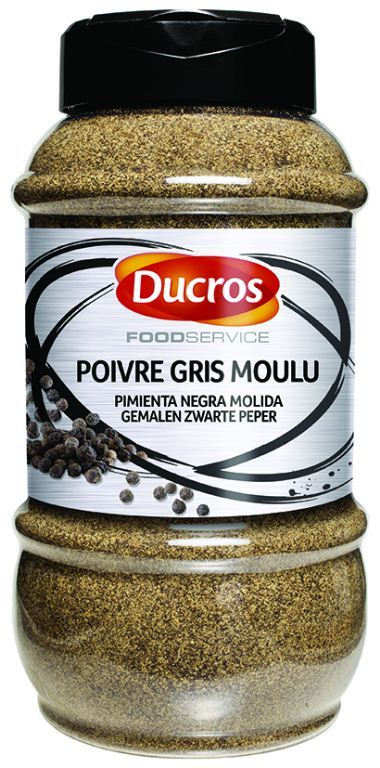 Poivre gris moulu - DUCROS - Boîte de 400 g