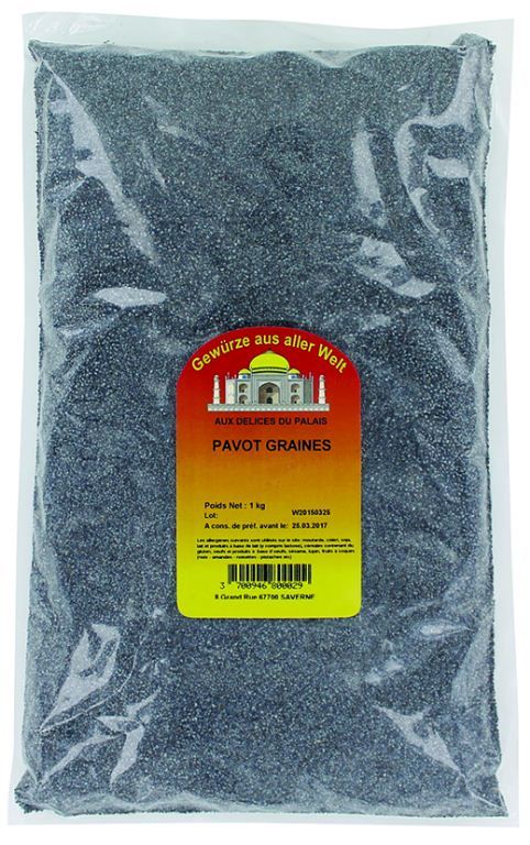 Pavot bleu - DELICES DU PALAIS - Sachet  de 1 kg