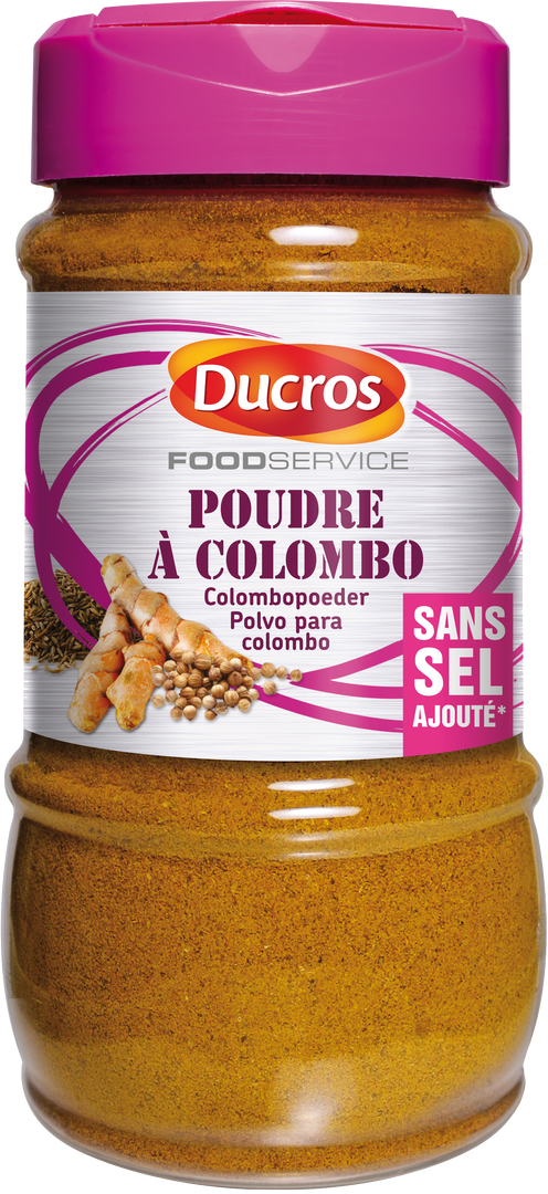 Colombo sans sel ajouté - DUCROS - Pot de 230 g