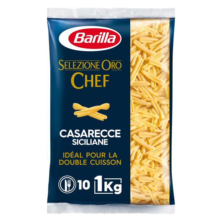 Casarecce Siciliane Oro Chef - BARILLA - Carton de 9 sachets