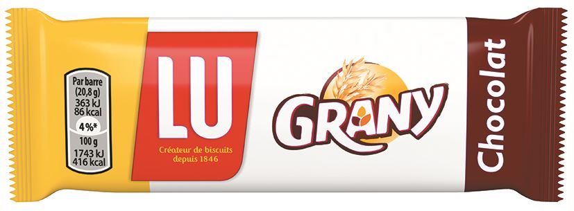 Grany au chocolat - LU - Carton de 120 unités