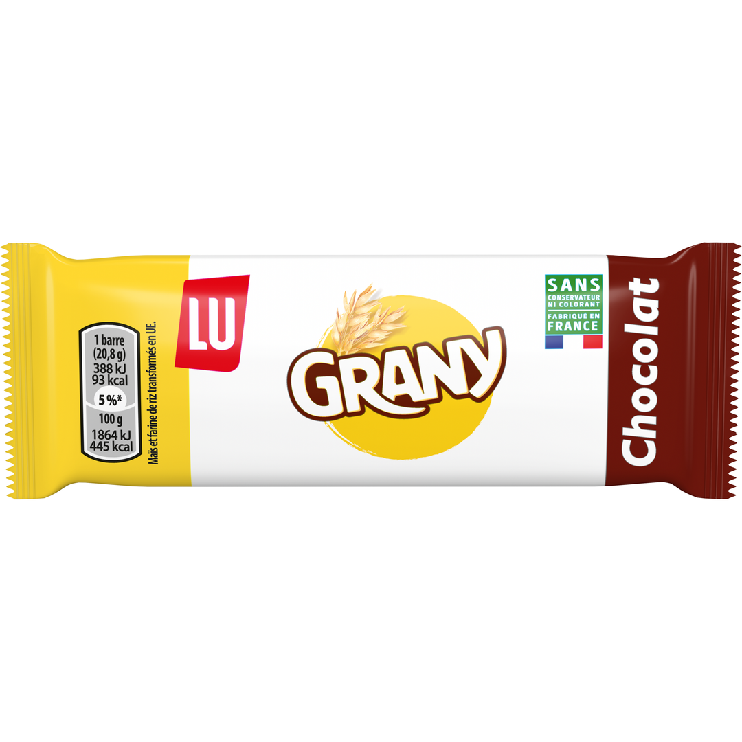 Grany au chocolat - LU - Carton de 120 unités