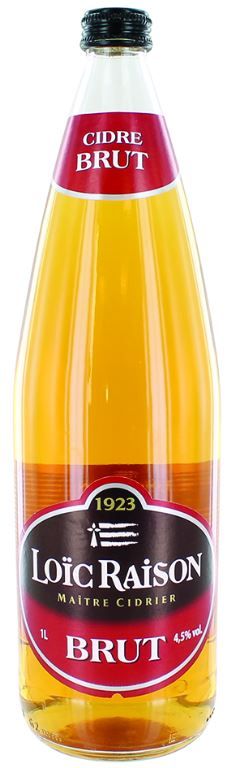 Cidre brut Loïc Raison - LOIC RAISON - Carton de 6 bouteilles