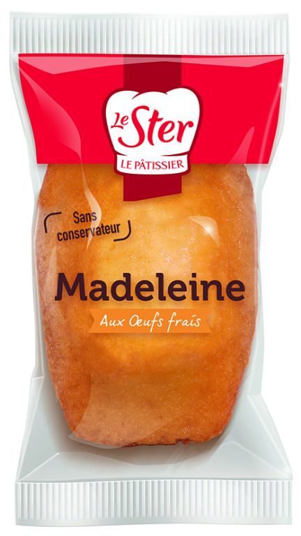 Madeleine coquille - LE STER - Carton de 130 unités