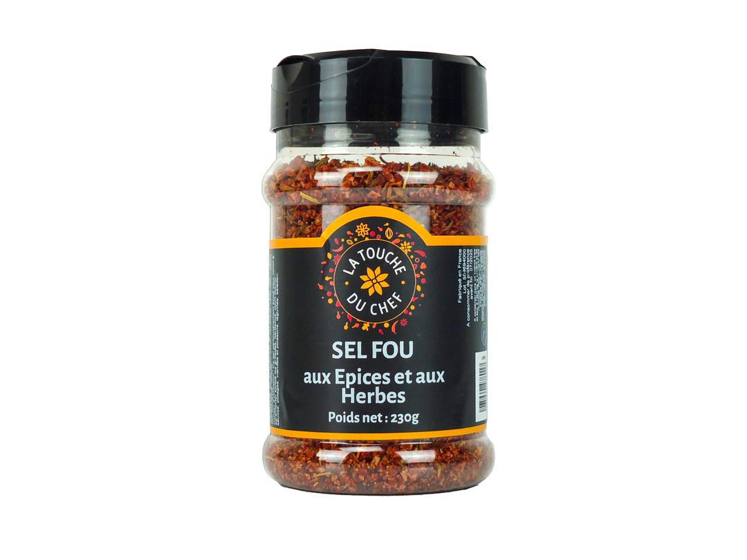 Sel fou - LA TOUCHE DU CHEF - Pot de 230 g