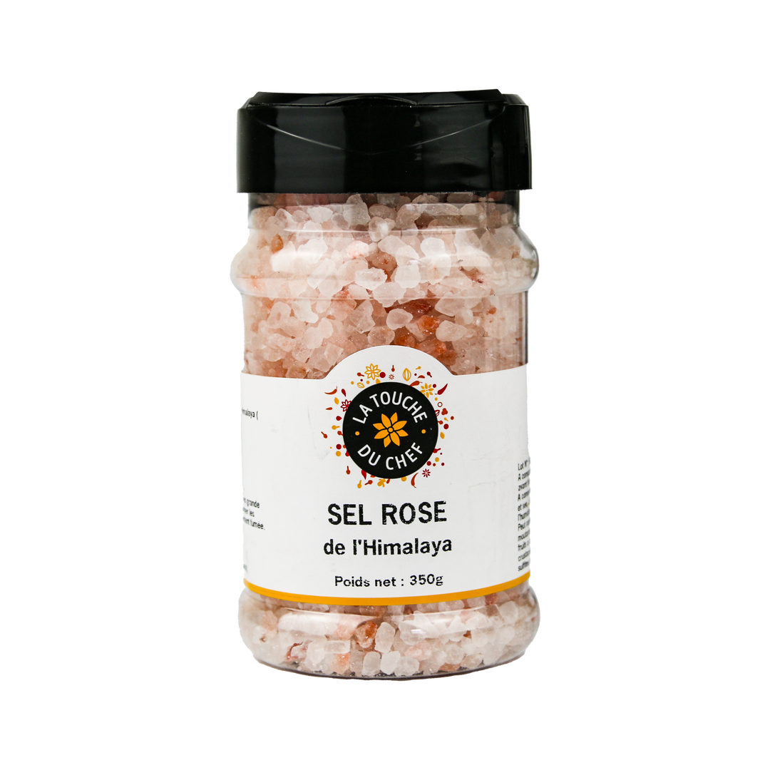 Sel rose de l'Himalaya - LA TOUCHE DU CHEF - Pot de 350 g