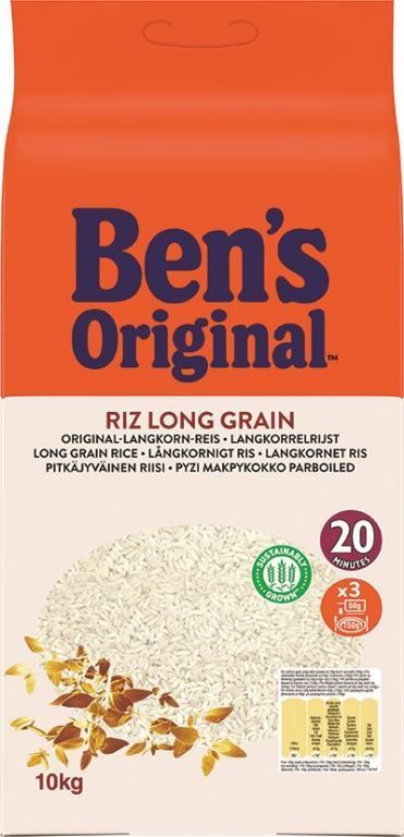 Riz long grain Tradition - BEN'S ORIGINAL - Sac de 10 kg